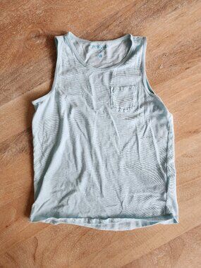 CrewCuts girls blue tank top size 10